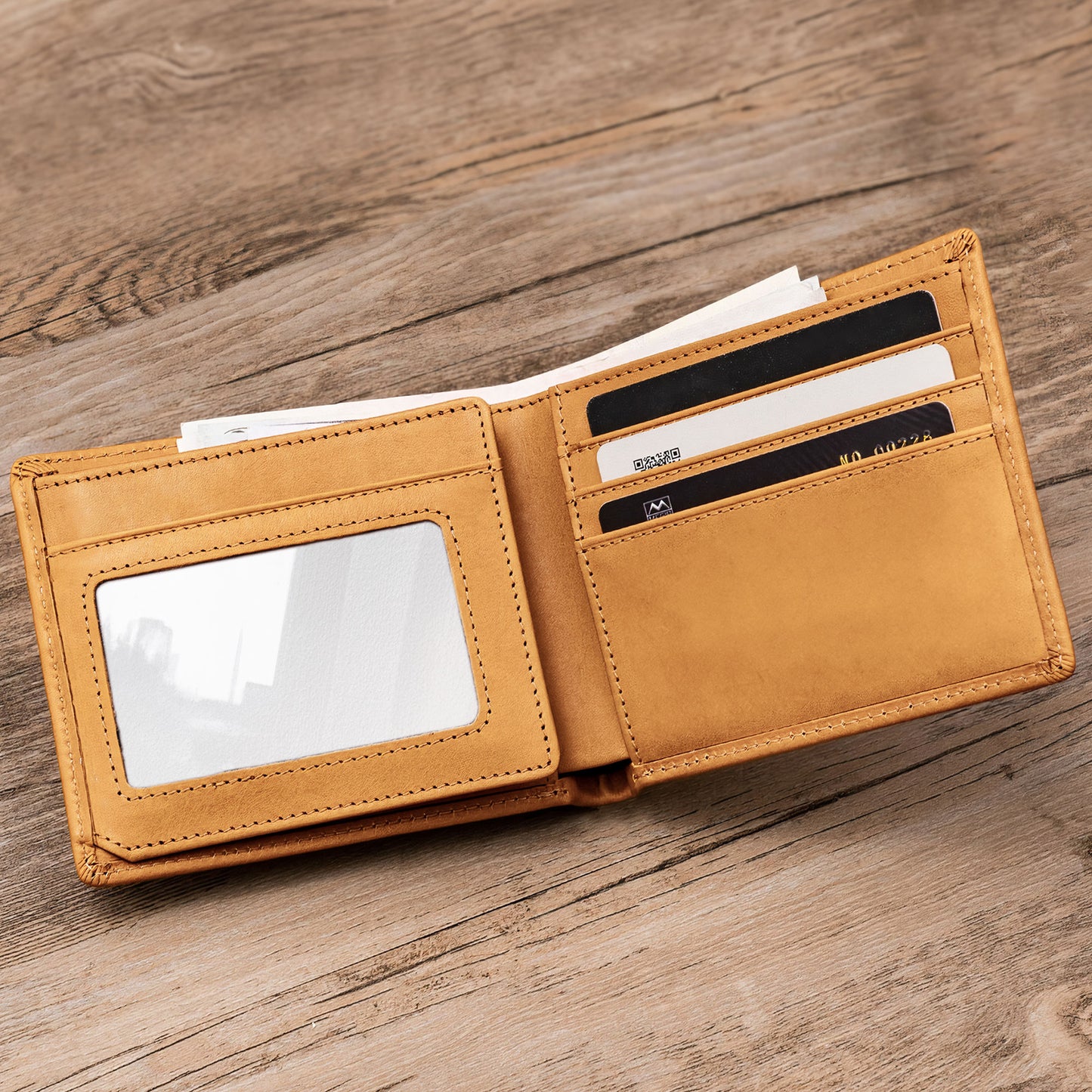 Daddy's Team - Personalized Leather Wallet