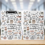 Daily Reminders Office Funny Gift For Coworkers Boss - Personalized Acrylic Clipboard