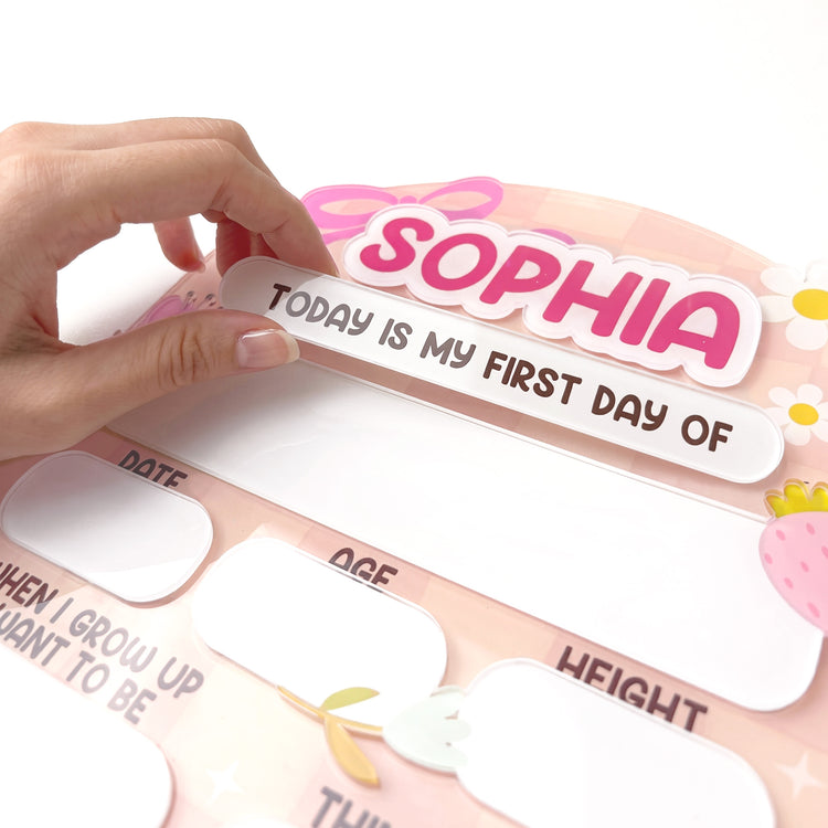 Daisy-And-Ribbon-Theme-1St-Day-Of-School-Reusable-Personalized-First-Day-Of-School-Sign-2