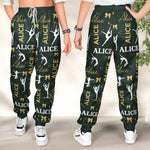 Dancing Girl Custom Name - Personalized Sweatpants - Lounge Pants  With Pockets, Custom Pajama Pants, Jogger Sweatpants, Gift For Her