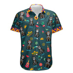 Day Of The Dead Dog Cat Hispanic Mexican Latinos Latinx - Personalized Hawaiian Shirt