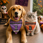 Day-Of-The-Dead-Dog-Cat-Pet-Hispanic-Mexican-Pattern-Personalized-Bandana-Collar-2