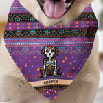 Day-Of-The-Dead-Dog-Cat-Pet-Hispanic-Mexican-Pattern-Personalized-Bandana-Collar-3