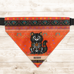 Day-Of-The-Dead-Dog-Cat-Pet-Hispanic-Mexican-Pattern-Personalized-Bandana-Collar-4