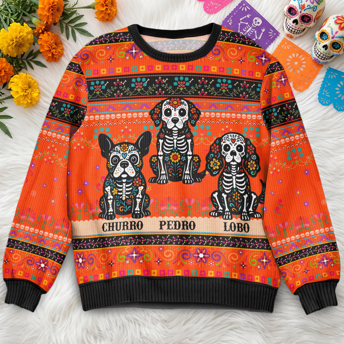 Day-Of-The-Dead-Dog-Cat-Pet-Hispanic-Mexican-Pattern-Personalized-Sweater5