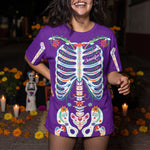 Day-Of-The-Dead-Sugar-Skeleton-Hispanic-Mexican-Latinos-Flowers-Personalized-Shirt