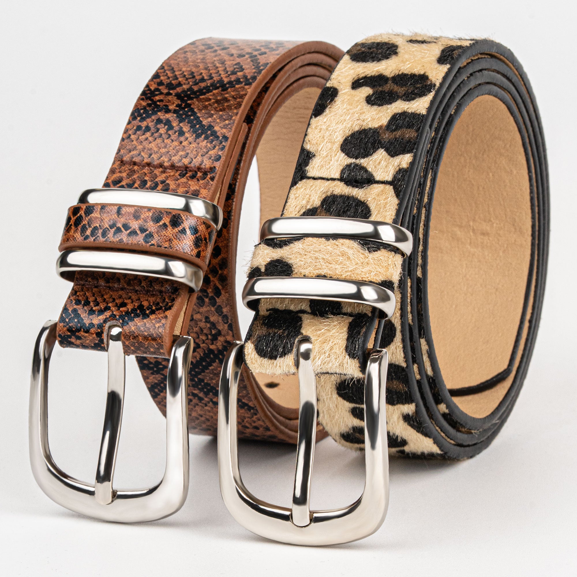 Dear Bestie I Would Help You Bury The Body - Personalized Animal Print Leather Belt