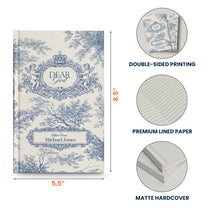Dear God Letters From - Sermon Notes Faith Gift - Personalized Hardcover Journal