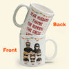 Dear Husband, Thanks For Running This Circus With Me - Personalized Mug