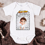 Dear Mom You're Doing A Great Job - Personalized Baby Bodysuit