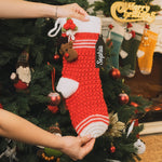 Decoration Gift For Family & Friends - Personalized Crochet Christmas Stocking