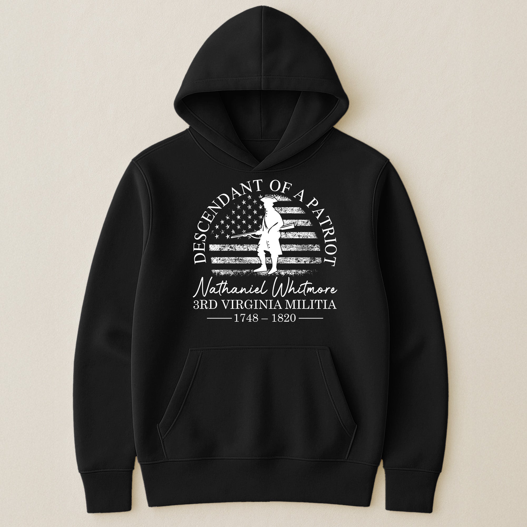 Descendant-Of-A-Patriot-Family-History-Personalized-Shirt-5