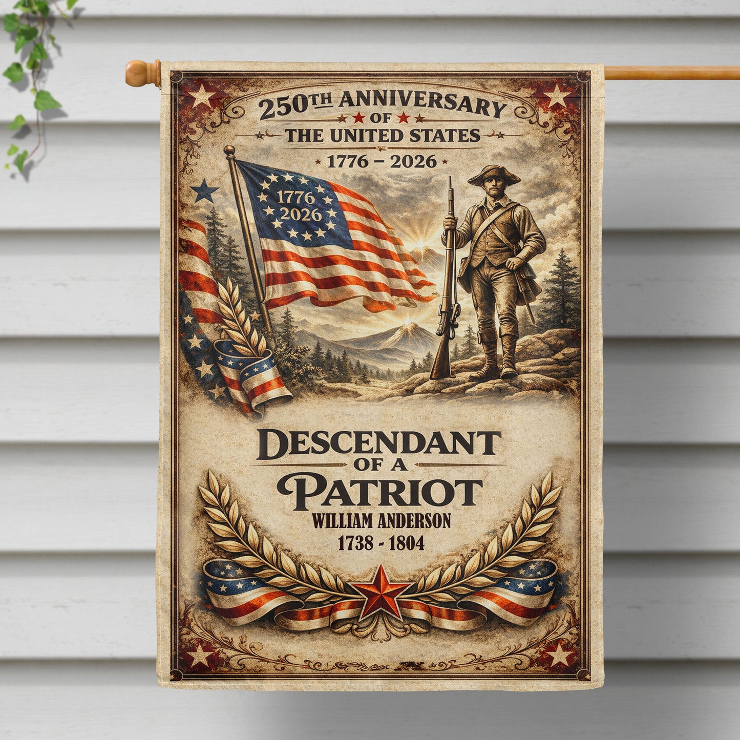 Descendant-Of-A-Patriot-Personalized-Flag-1