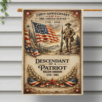 Descendant-Of-A-Patriot-Personalized-Flag-1