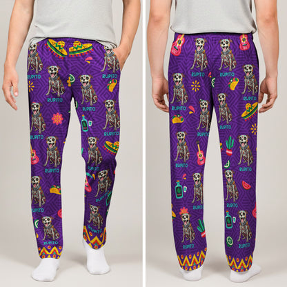 Dia-De-Los-Muertos-Custom-Pet-Photo-Latinos-Mexican-Personalized-Lounge-Pants4