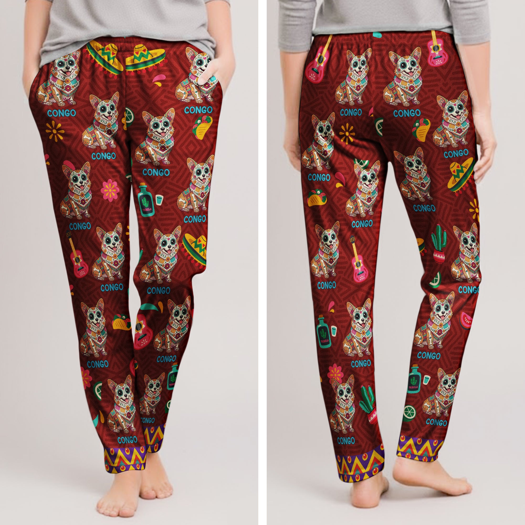 Dia-De-Los-Muertos-Custom-Pet-Photo-Latinos-Mexican-Personalized-Lounge-Pants(4.1)