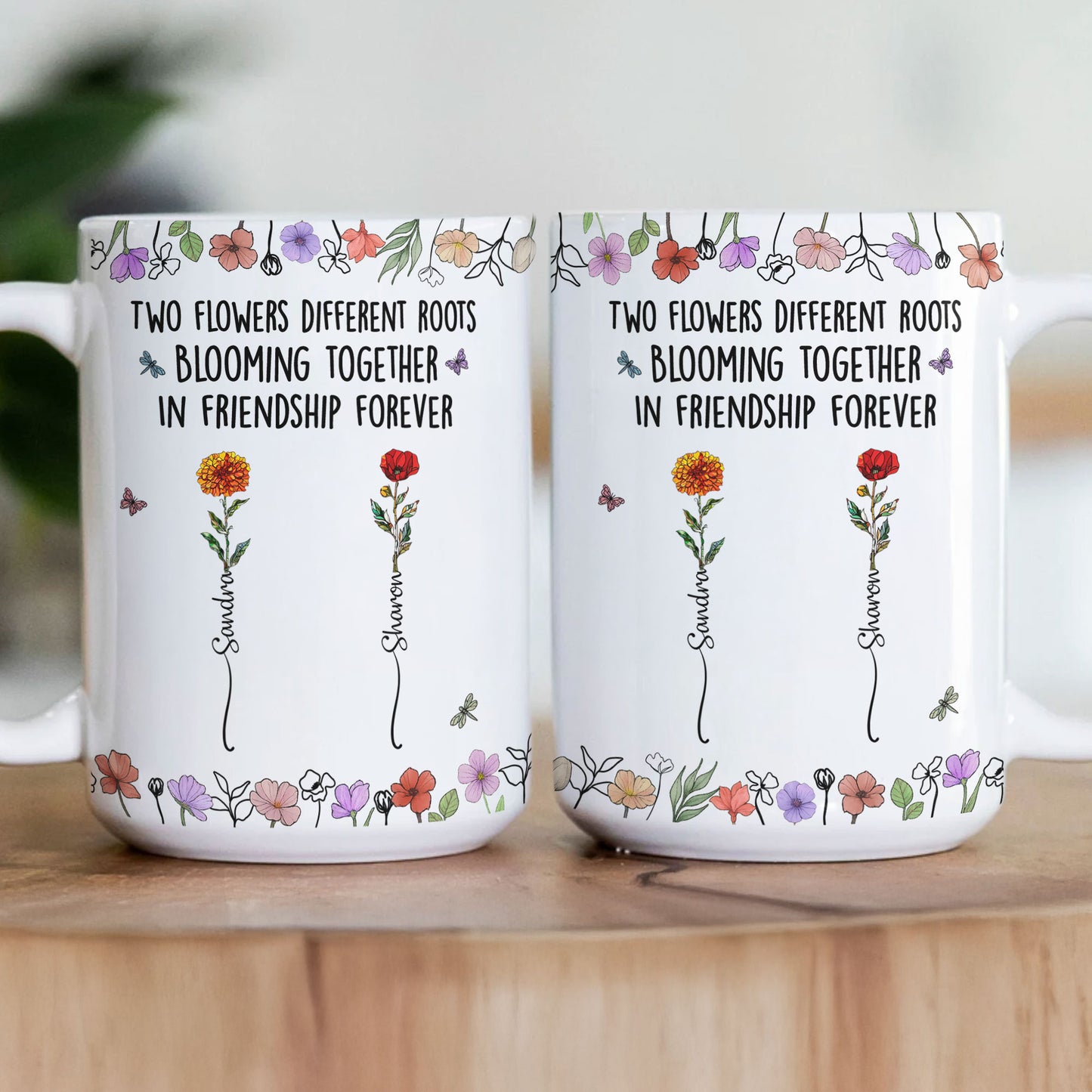 Different Roots Blooming Together - Personalized Mug