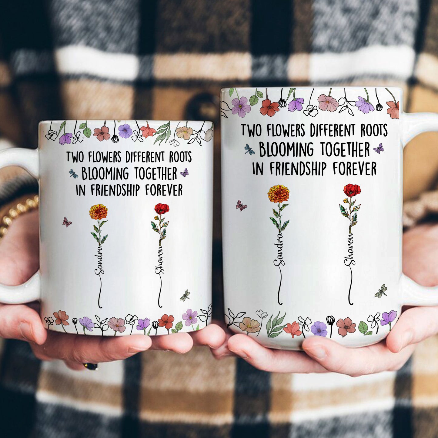 Different Roots Blooming Together - Personalized Mug