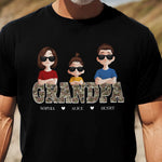 Digital Camouflage Pattern Grandpa - Personalized Shirt