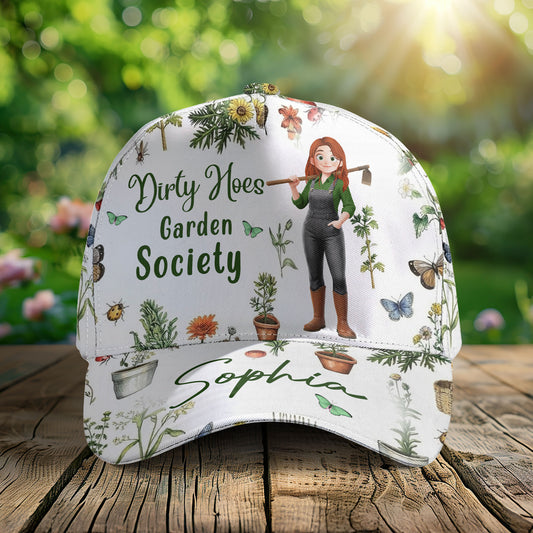 Dirty Hoes Garden Society - Personalized Classic Cap