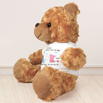 Distance Means So Little When Someone Means So Much - Teddy Bear With Personalized Shirt
