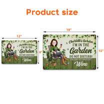 Do-Not-Disturb-Funny-Decor-Sign-Grandma'S-Garden-Plant-Mom-Personalized-Metal-Sign-4
