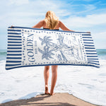 Dog Beach Club - Personalized Quick-Dry Beach Towel