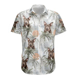 Dog Cat Tropical Style - Personalized Photo Hawaiian Shirt
