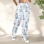 Dog Custom Breeds Toile De Jouy Floral Pattern French Style - Personalized Sweatpants