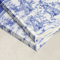 Dog Custom Breeds Toile De Jouy - Personalized Hardcover Journal