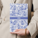 Dog Custom Breeds Toile De Jouy - Personalized Hardcover Journal