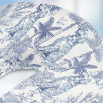 Dog Custom Breeds Toile De Jouy - Personalized U-Shaped Travel Neck Pillow