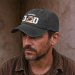 Dog Dad Dog Mom - Personalized Distressed Denim Cap