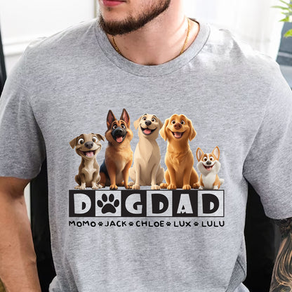 Dog Dad - Personalized Shirt