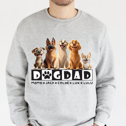 Dog Dad - Personalized Shirt