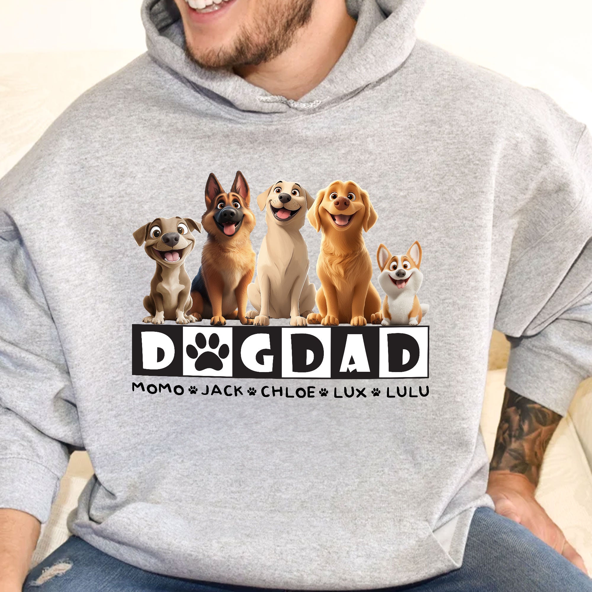 Dog Dad - Personalized Shirt
