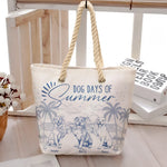 Dog Days Of Summer - Personalized Beach Bag
