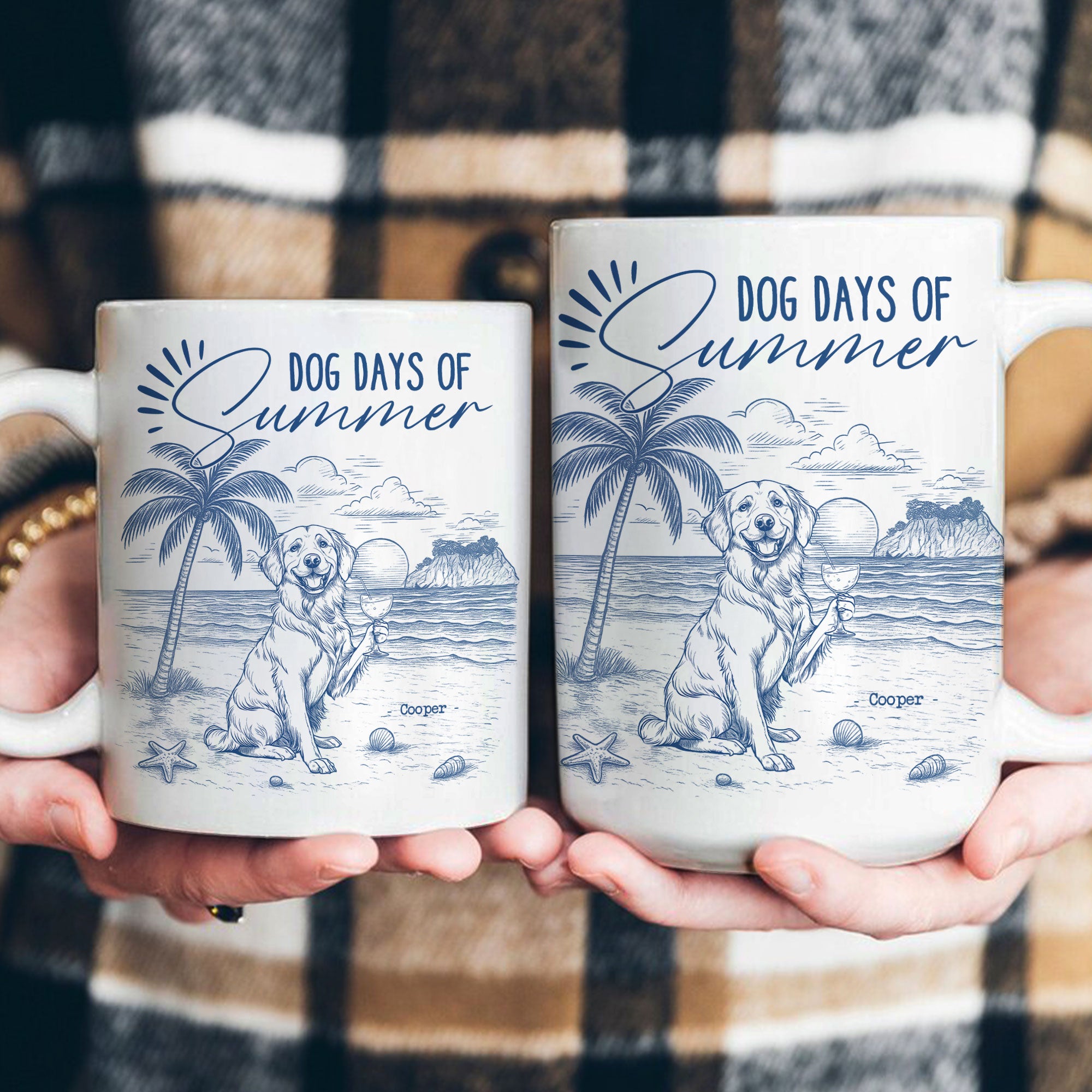 Dog Days Of Summer - Personalized Mug