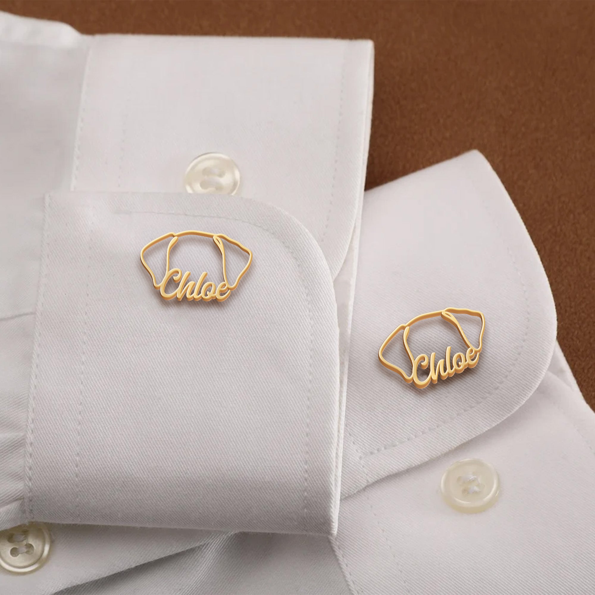 Dog Ears - Custom Cufflinks