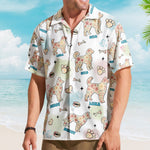 Dog Floral Summer - Personalized Hawaiian Shirt