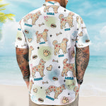 Dog Floral Summer - Personalized Hawaiian Shirt