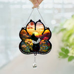 Dog Loss - Personalized Acrylic Suncatcher With Crystal Ball Prism