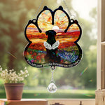 Dog Loss - Personalized Acrylic Suncatcher With Crystal Ball Prism