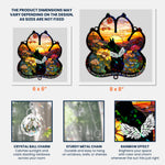 Dog Loss - Personalized Acrylic Suncatcher With Crystal Ball Prism
