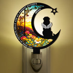 Dog Loss You Were My Favorite Hello - Personalized Wood And Acrylic Night Light