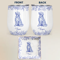 Dog Lover Gift Toile De Jouy French Style - Gift Box Set