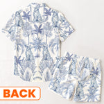 Dog Lover Toile De Jouy Style Custom Breeds Chinoiserie - Personalized Hawaiian Set