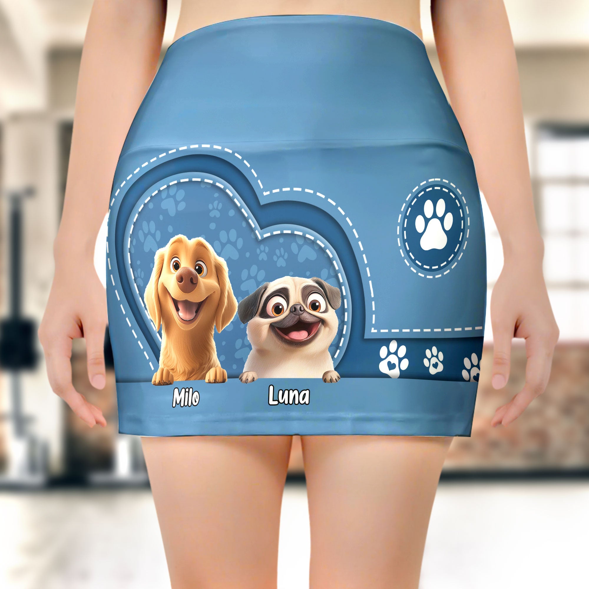 Dog Lover, Pet Lover, Custom Dog Breeds - Custom Women's Skorts With Pockets