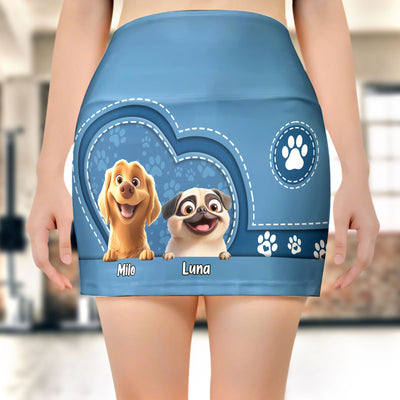 Dog Lover, Pet Lover, Custom Dog Breeds - Custom Women's Skorts With Pockets