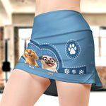 Dog Lover, Pet Lover, Custom Dog Breeds - Custom Women's Skorts With Pockets